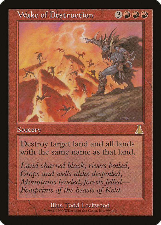 Wake of Destruction - Foil